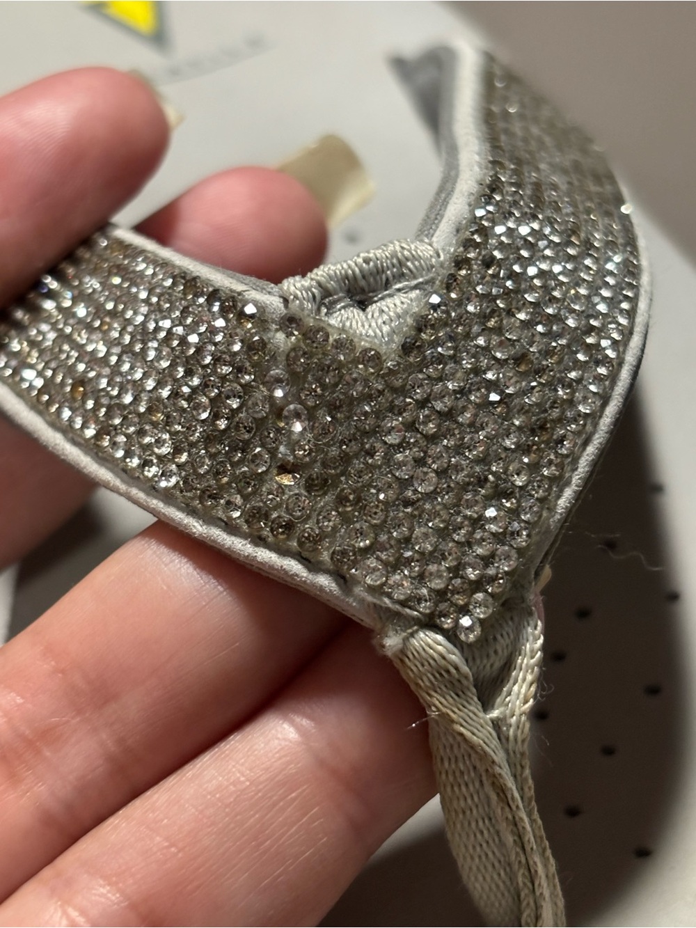 Volatile Rhinestone Sparkle Glitter Flip Flop
Platform Size 9 - Picture 14 of 17